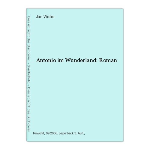 Antonio wunderland roman - im,